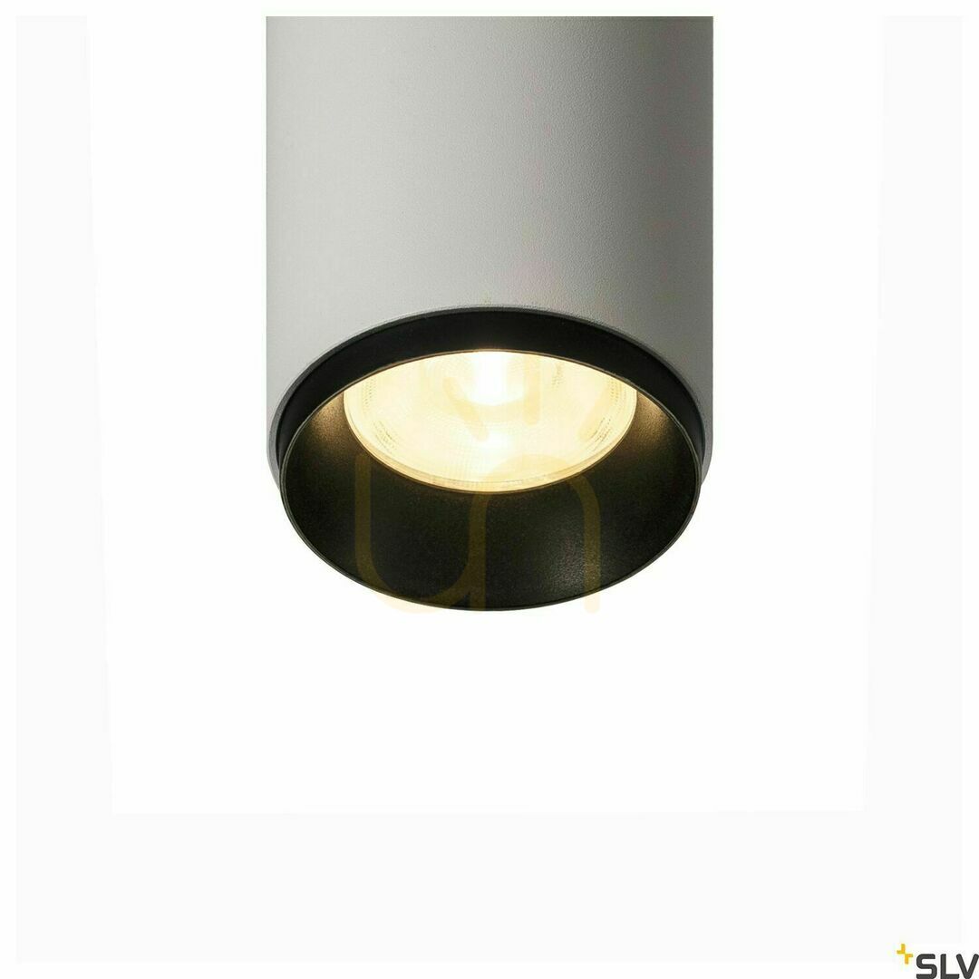 Pohled Lištové svítidlo SLV NUMINOS DALI S 3fázové bílo-černé 3000K 10,42W 1004374 Lištové svítidlo SLV NUMINOS DALI S 3fázové bílo-černé 3000K 10,42W 1004374