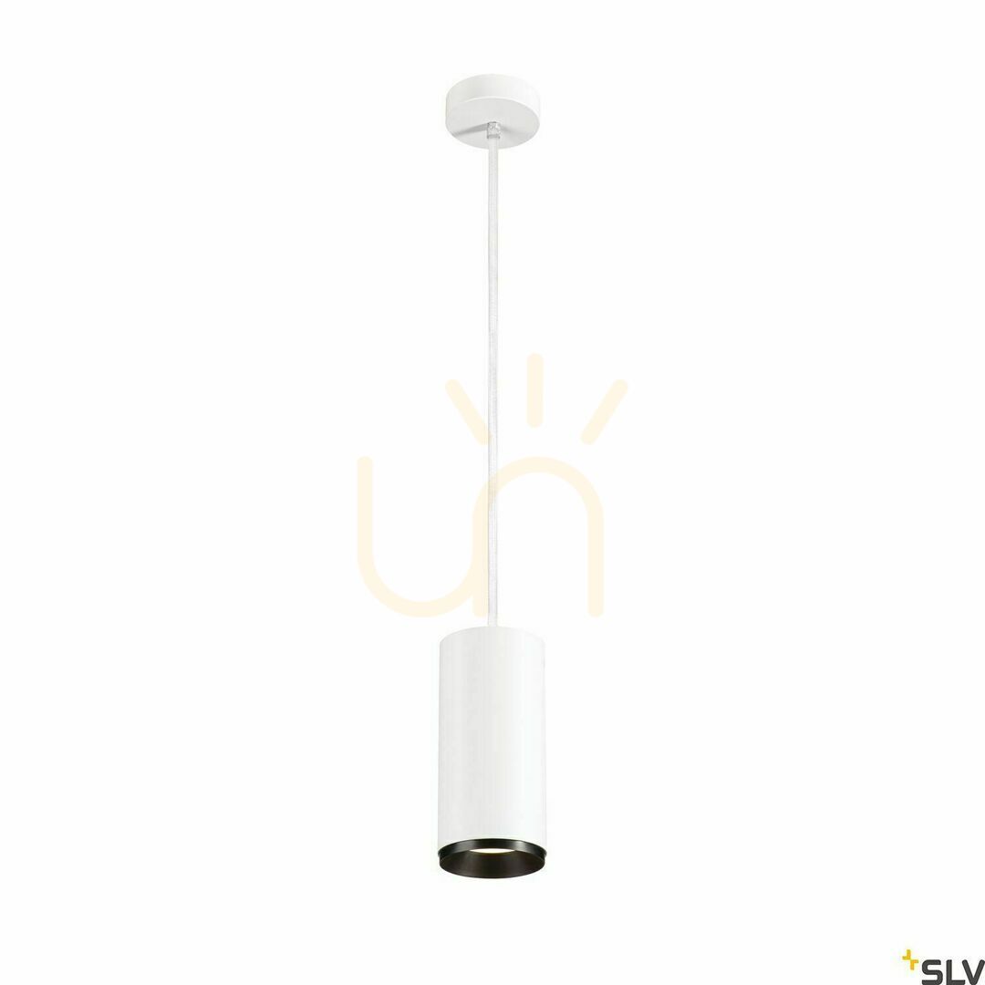 Kontrola Závěsné svítidlo SLV NUMINOS PD DALI L bílé/černé 28W 4000K 1004646 Závěsné svítidlo SLV NUMINOS PD DALI L bílé/černé 28W 4000K 1004646