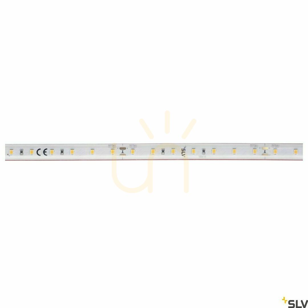 Pohled LED pásek SLV GRAZIA Flexstrip IP54 5 m 3000 K bílý 24 V 1004735 LED pásek SLV GRAZIA Flexstrip IP54 5 m 3000 K bílý 24 V 1004735