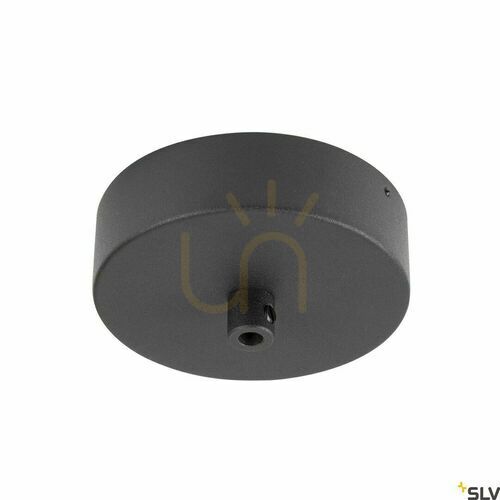 Kontrola Stropní rozeta SLV FITU černá 9 cm 1004744