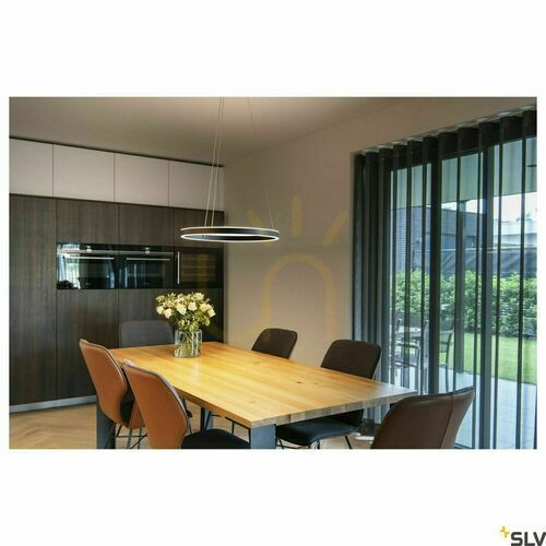 Kontrola Závěsné svítidlo SLV ONE 60 PD Up/Down černé LED 24W 2700/3000K stmívatelné 1004759
