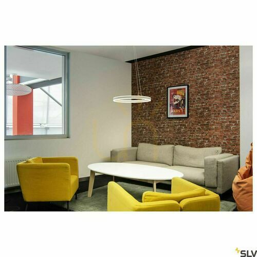 Kontrola Bílé závěsné LED svítidlo SLV ONE 60 PD PHASE UP/DOWN 24 W 1600/1700 lm 2700/3000 K 1004760