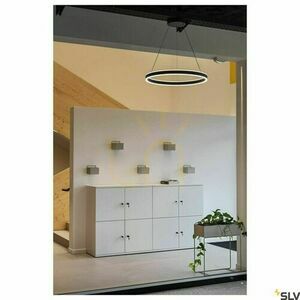 Závěsné svítidlo SLV ONE 80 PD DALI UP/DOWN černé 34W 3000/4000K 1004763 small 3