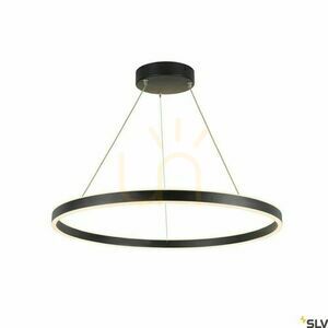 Závěsné svítidlo SLV ONE 80 PD DALI UP/DOWN černé 34W 3000/4000K 1004763 small 0