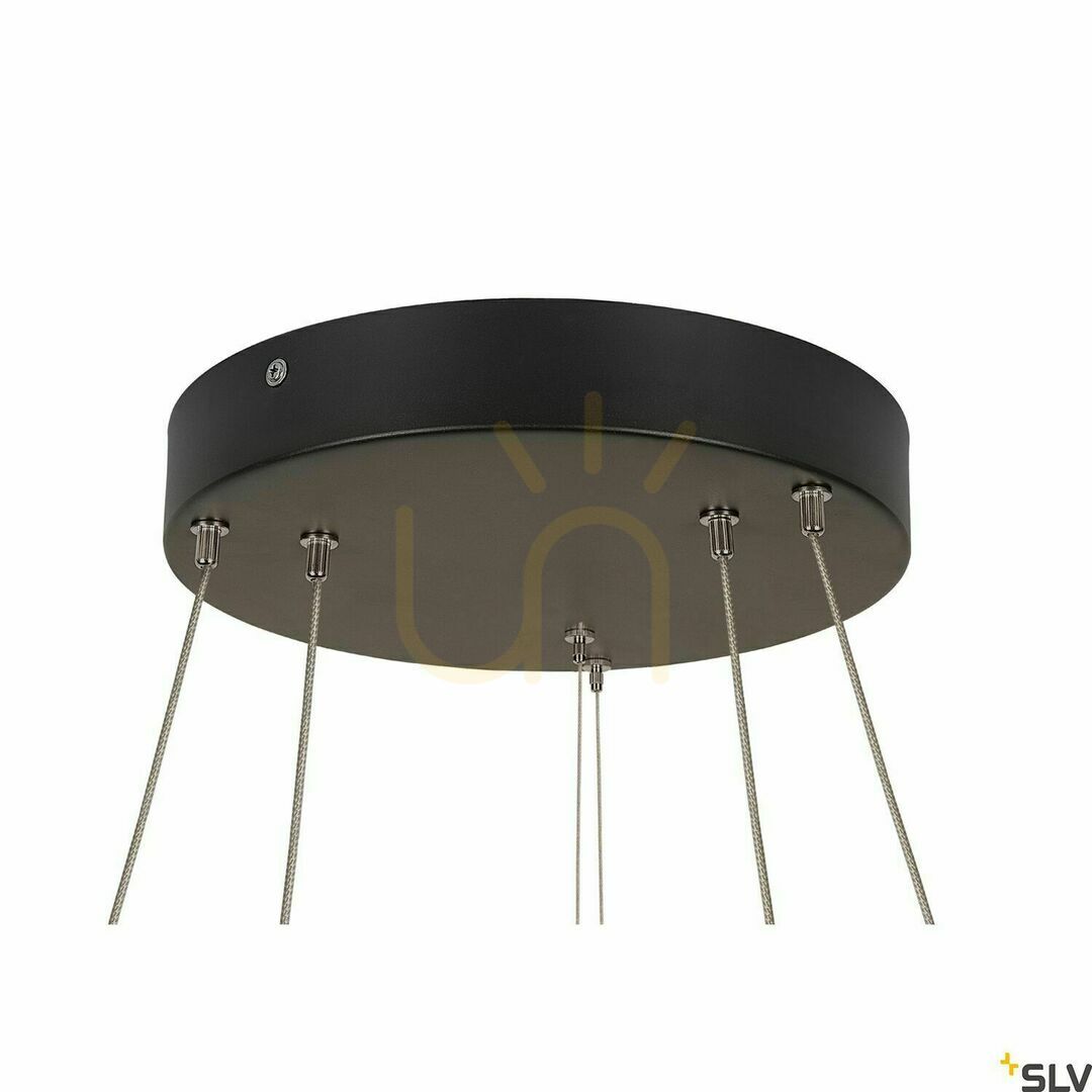 Náhled Přívěsek světla SLV ONE Double PD černý 60 cm 35W 1004765 Přívěsek světla SLV ONE Double PD černý 60 cm 35W 1004765