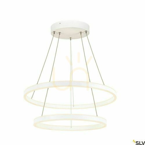 Kontrola Přívěsek světla SLV ONE DOUBLE PD DALI bílý 55W 80 cm 1004768