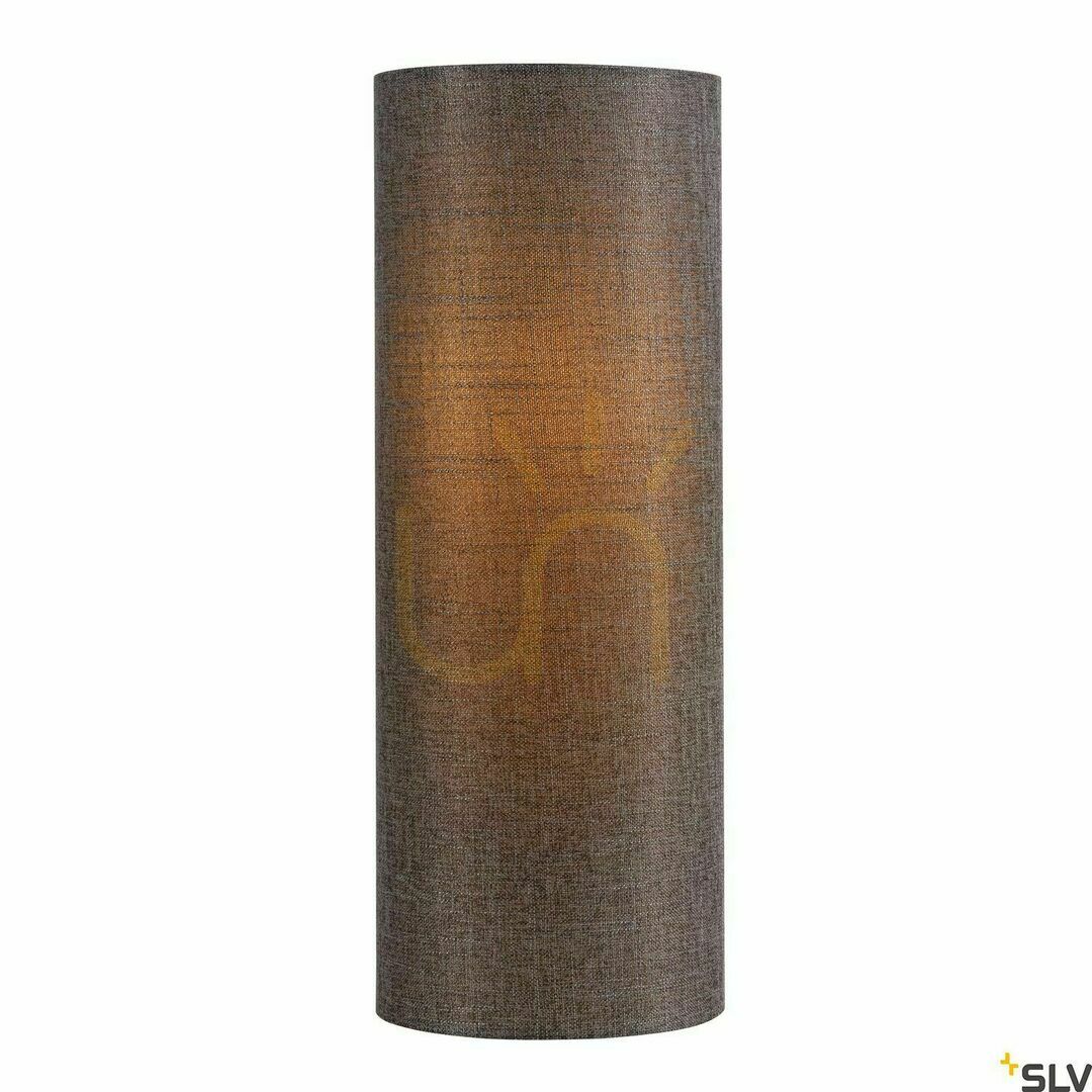 Pohled Stínidlo SLV FENDA šedé 15x40 cm ocel/textil 1004773 Stínidlo SLV FENDA šedé 15x40 cm ocel/textil 1004773