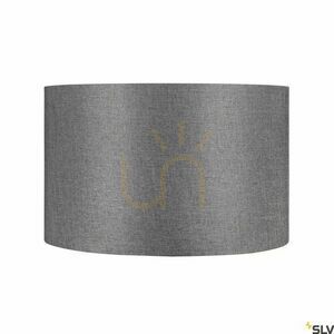 Textilní stínidlo SLV FENDA šedé Ø 45,5 cm, 1004775 small 0
