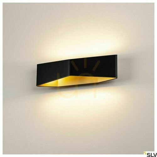 Kontrola Nástěnné svítidlo CARISO WL-4 černo-zlaté LED 21 W Dim-to-Warm SLV 151740