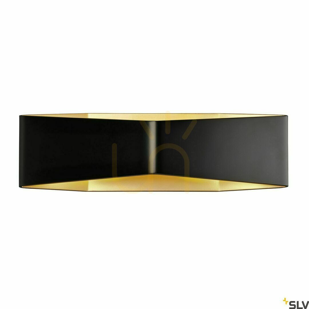 Kontrola Nástěnné svítidlo SLV CARISO WL-4 černo-zlaté 21W LED 151740 Nástěnné svítidlo SLV CARISO WL-4 černo-zlaté 21W LED 151740