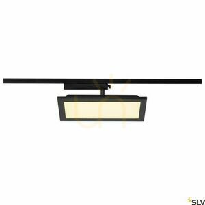 Lištové svítidlo SLV PANEL TRACK 1fázové 30x15 cm černé LED 18W 3000K 1004933 small 1
