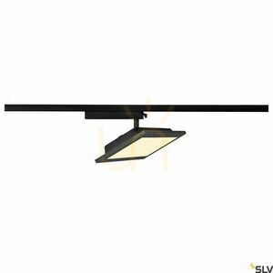 Lištové svítidlo SLV PANEL TRACK 1fázové 30x15 cm černé LED 18W 3000K 1004933 small 2
