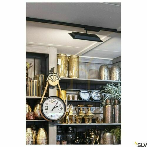 Kontrola Lištové svítidlo SLV PANEL TRACK 1fázové 30x15 cm černé LED 18W 3000K 1004933
