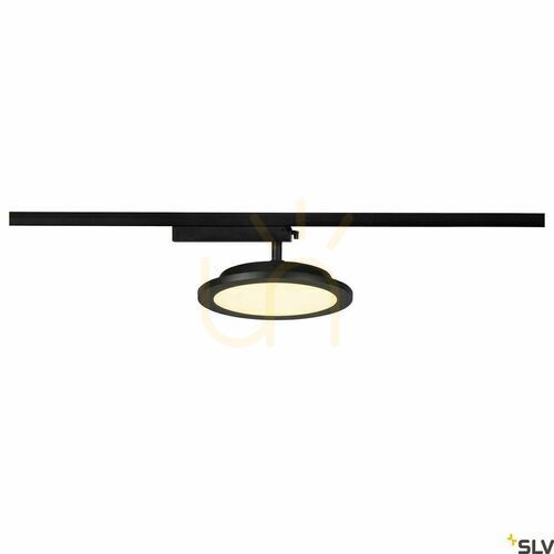 Kontrola 1fázové lištové svítidlo SLV PANEL TRACK 200 mm černé LED 18 W 3000 K 1800 lm 1004935