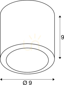 Stropní svítidlo SLV OCULUS CL bílé 11W 2000-3000K sklo hliník 1004667 small 4