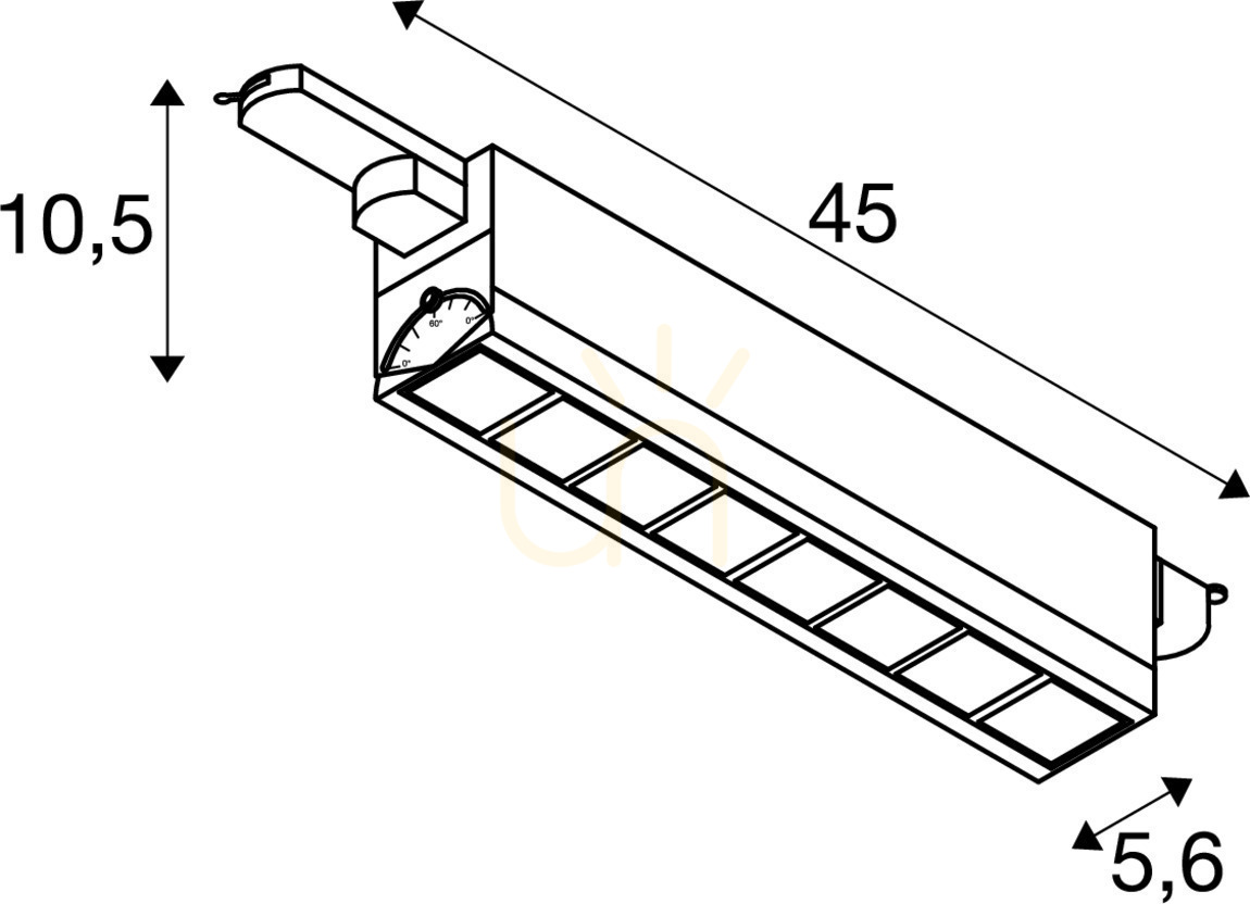 Kontrola Lištové svítidlo SLV SIGHT MOVE DALI bílé 29W 3000K 45 cm 1004691 Lištové svítidlo SLV SIGHT MOVE DALI bílé 29W 3000K 45 cm 1004691