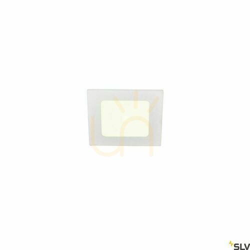 Kontrola Zápustné svítidlo SLV SENSER 12 DL bílé 6,4 W 4000K 1004697