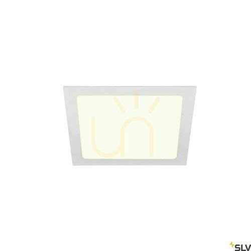 Zápustné svítidlo SLV SENSER 24 DL bílé 13W 4000K 1004699