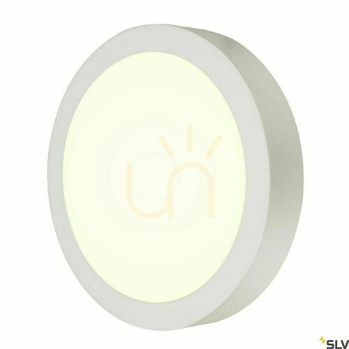 Kontrola Přisazené svítidlo SLV SENSER 24 CW kulaté bílé LED 15W 4000K 1004702