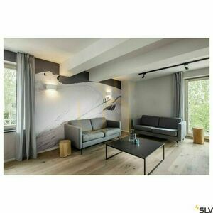 Přisazené svítidlo SLV PLASTRA WL Curved Cutrain bílé sádrové R7s 118 1004732 small 5
