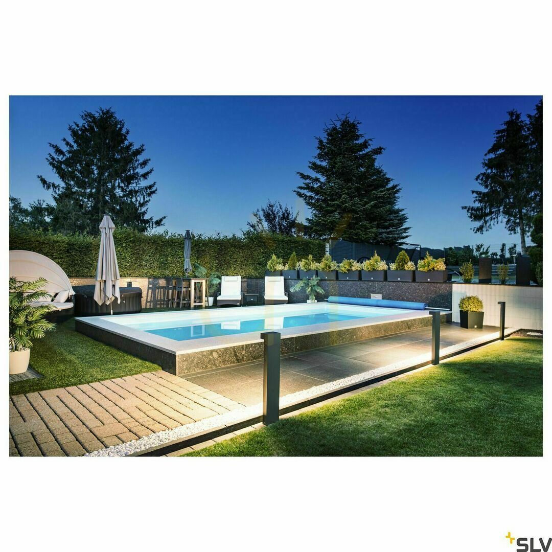 Zobrazit Venkovní sloupek SLV L-LINE OUT 80 antracit 7W IP65 1003538 Venkovní sloupek SLV L-LINE OUT 80 antracit 7W IP65 1003538