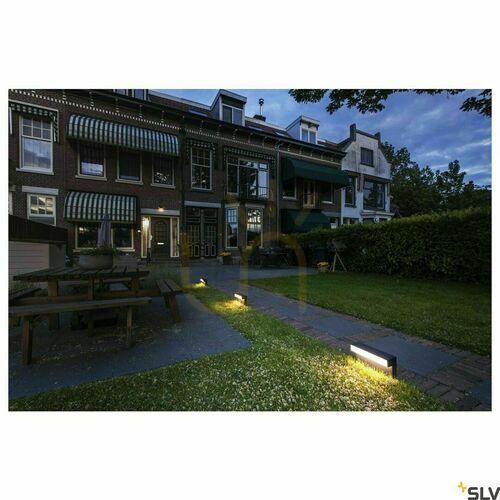 Kontrola Venkovní sloupkové svítidlo SLV L-LINE OUT 30 FL antracit LED 11,5 W 3000/4000 K IP65 1003536