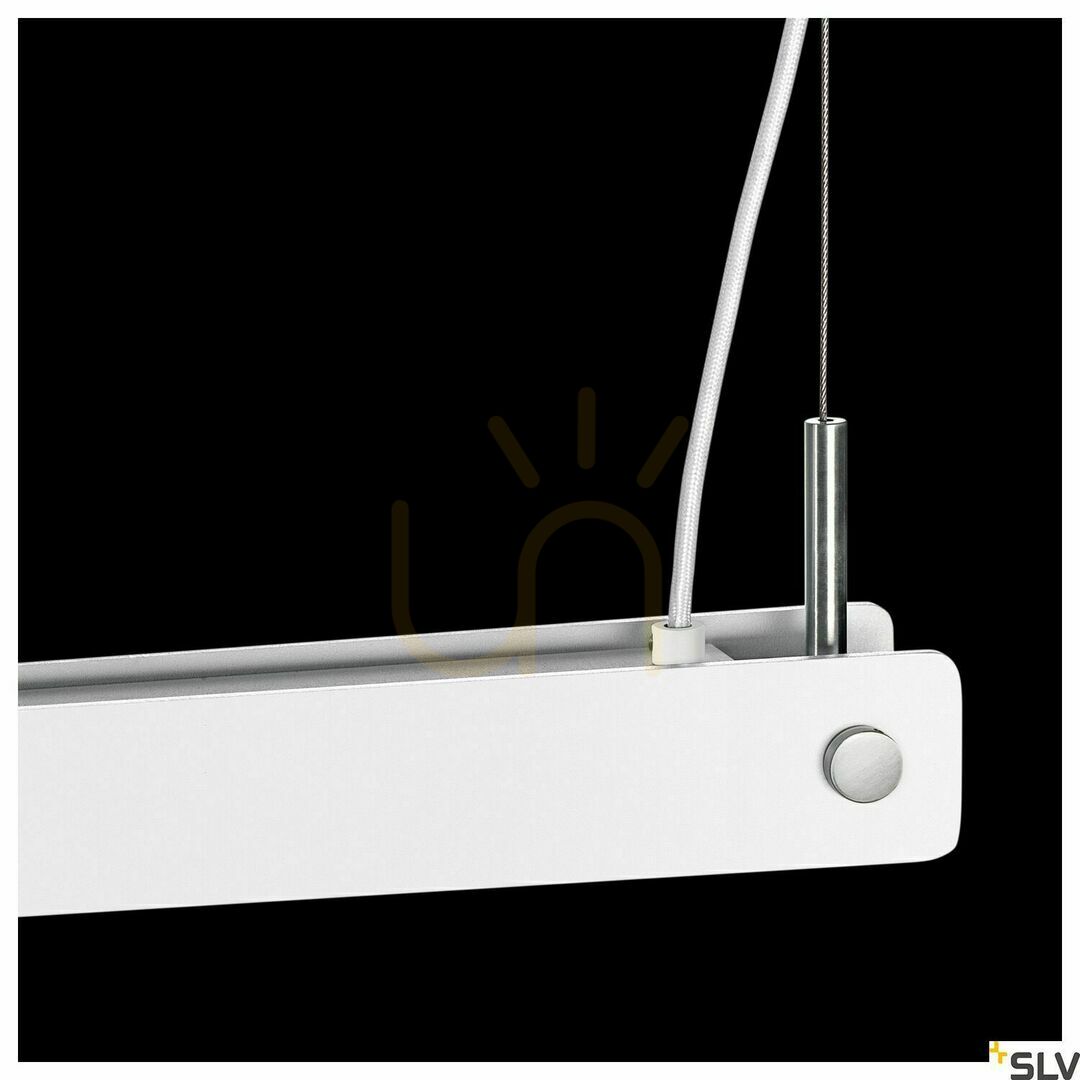 Náhled Závěsné svítidlo SLV NOYA PD PHASE bílé 32 W 120 cm CCT 2700/3000 K 1003532 Závěsné svítidlo SLV NOYA PD PHASE bílé 32 W 120 cm CCT 2700/3000 K 1003532