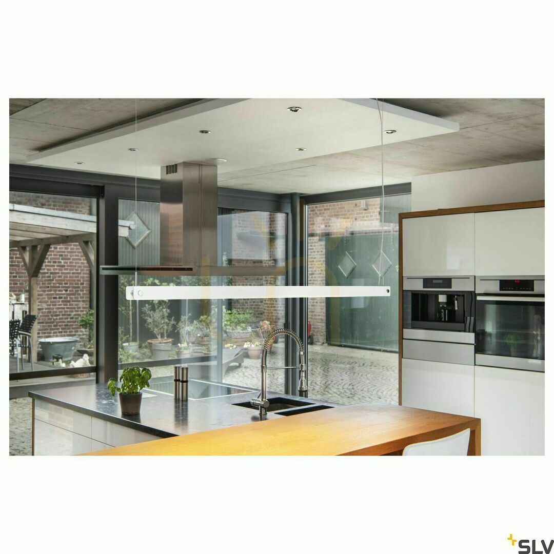 Zobrazit Závěsné svítidlo SLV NOYA PD PHASE bílé 32 W 120 cm CCT 2700/3000 K 1003532 Závěsné svítidlo SLV NOYA PD PHASE bílé 32 W 120 cm CCT 2700/3000 K 1003532