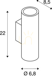 Přisazené svítidlo SLV ENOLA_B 151800 černé GU10 50W 230V IP20 6 Přisazené svítidlo SLV ENOLA_B 151800 černé GU10 50W 230V IP20 small 6