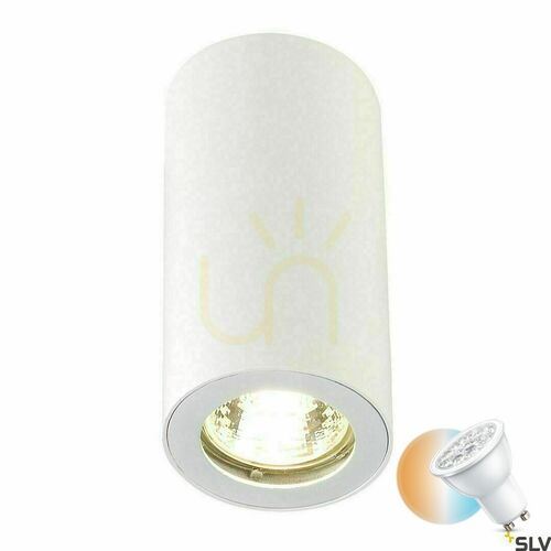 Kontrola Stropní svítidlo SLV ENOLA_B CL-1 bílé GU10 35W hliník 151811