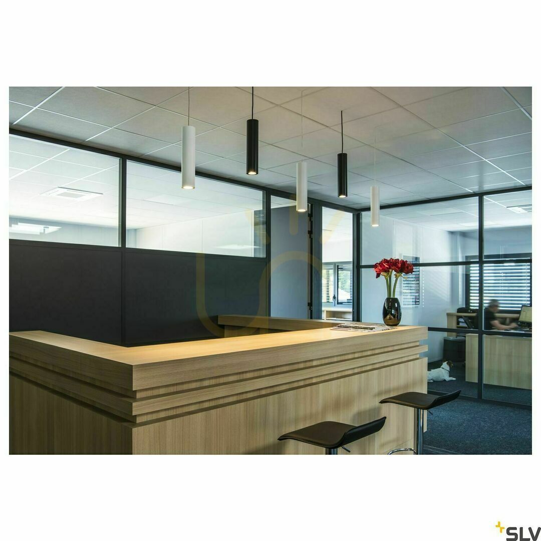 Pohled Závěsné svítidlo SLV ENOLA_B PD-1 bílé GU10 50W 151851 Závěsné svítidlo SLV ENOLA_B PD-1 bílé GU10 50W 151851