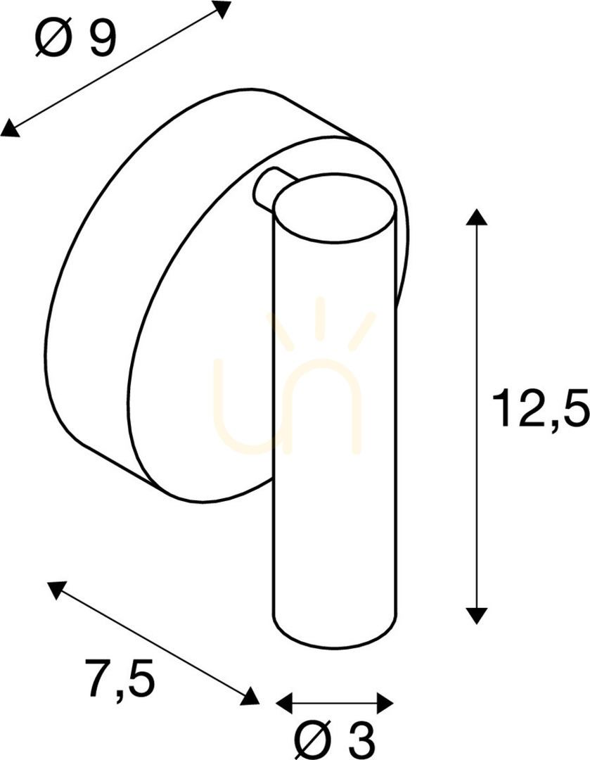 Náhled Nástěnné světlo SLV KARPO bílé LED 6W 3000K 400 lm 152341 Nástěnné světlo SLV KARPO bílé LED 6W 3000K 400 lm 152341