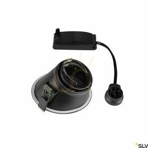 Zápustné svítidlo SLV HORN-A 113150 černé 25 W IP20/IP44 230 V small 1