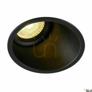 Zápustné svítidlo SLV HORN-A 113150 černé 25 W IP20/IP44 230 V small 3