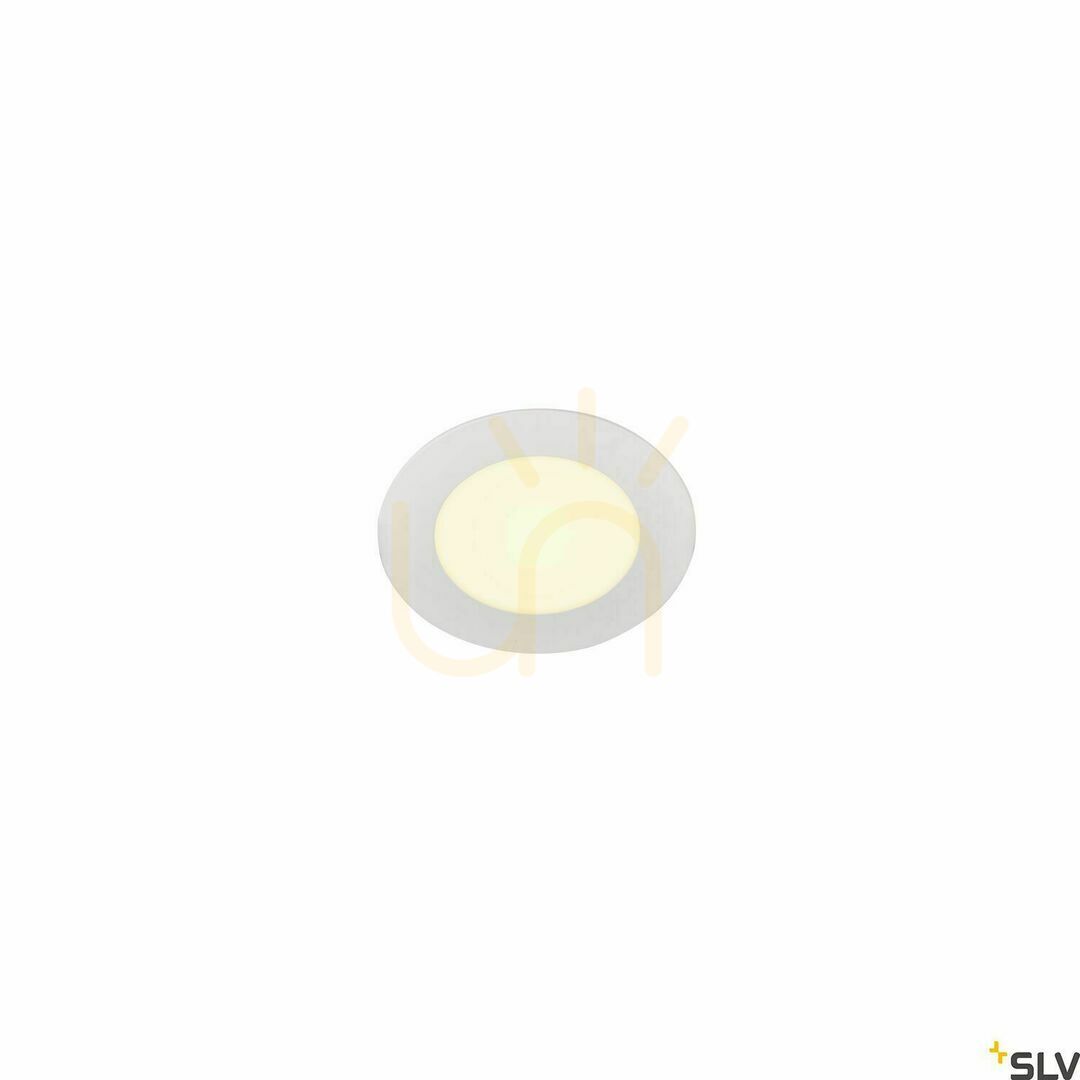 Kontrola Zápustné svítidlo SLV SENSER 12 bílé 6,5W 3000K 450 lm 1003008 Zápustné svítidlo SLV SENSER 12 bílé 6,5W 3000K 450 lm 1003008