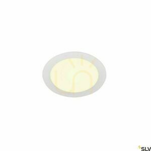 Zápustné svítidlo SLV SENSER 18 bílé 10W 3000K 1003009 0 Zápustné svítidlo SLV SENSER 18 bílé 10W 3000K 1003009 small 0