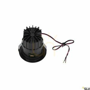 Zápustné svítidlo SLV HORN MAGNA LED černá/zlatá 9W 3000K 1002594 small 1