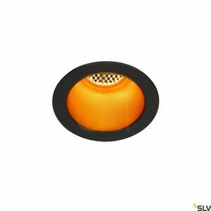 Zápustné svítidlo SLV HORN MAGNA LED černá/zlatá 9W 3000K 1002594 small 2