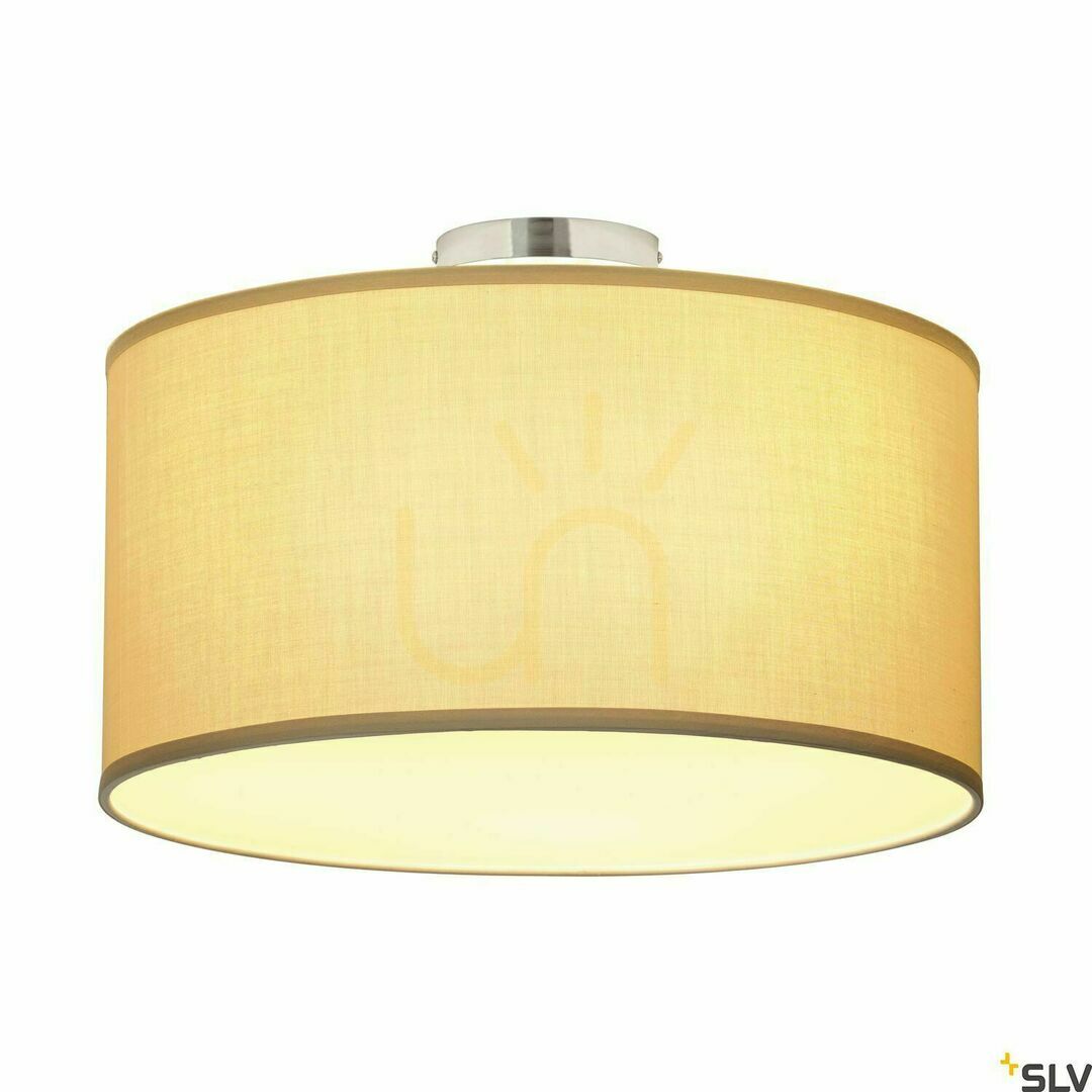 Kontrola Stropní svítidlo SLV SOPRANA CL-1 béžové textilní E27 50 cm 155373 Stropní svítidlo SLV SOPRANA CL-1 béžové textilní E27 50 cm 155373