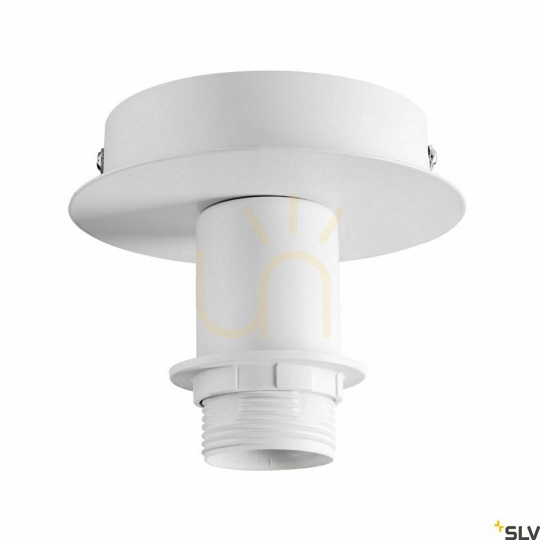 Pohled Stropní svítidlo SLV FENDA bílé E27 12 cm 155551 Stropní svítidlo SLV FENDA bílé E27 12 cm 155551