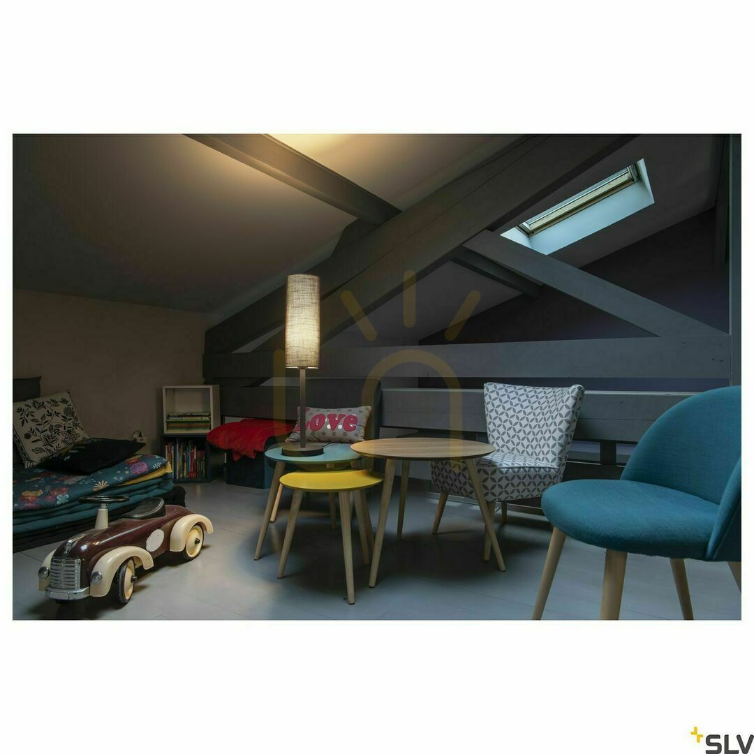 Zobrazit Stolní lampa SLV FENDA 155780 černá ocel E27 60 W 43,5 cm Stolní lampa SLV FENDA 155780 černá ocel E27 60 W 43,5 cm