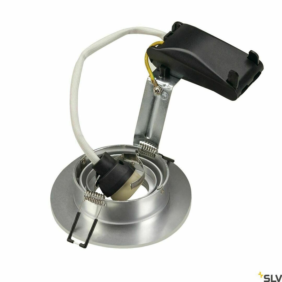 Pohled Zápustné svítidlo SLV NEW TRIA XL stříbrné GU10 50W 230V 113446 Zápustné svítidlo SLV NEW TRIA XL stříbrné GU10 50W 230V 113446
