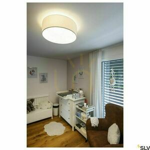 Stropní svítidlo SLV TENORA CL-1 bílé textilní 50 cm E27 156051 small 2