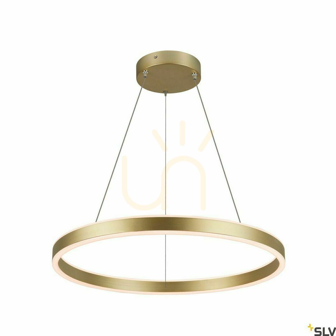 Pohled Závěsné svítidlo SLV ONE 60 mosaz 24W 2700/3000K 1005177 Závěsné svítidlo SLV ONE 60 mosaz 24W 2700/3000K 1005177