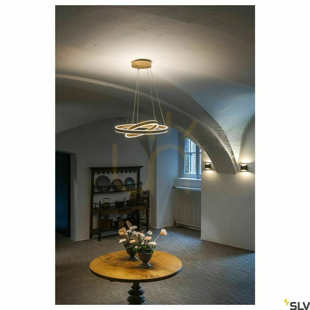 Kontrola Přívěsné svítidlo SLV ONE Double Phase mosaz 60 cm 35W 1005178 Přívěsné svítidlo SLV ONE Double Phase mosaz 60 cm 35W 1005178