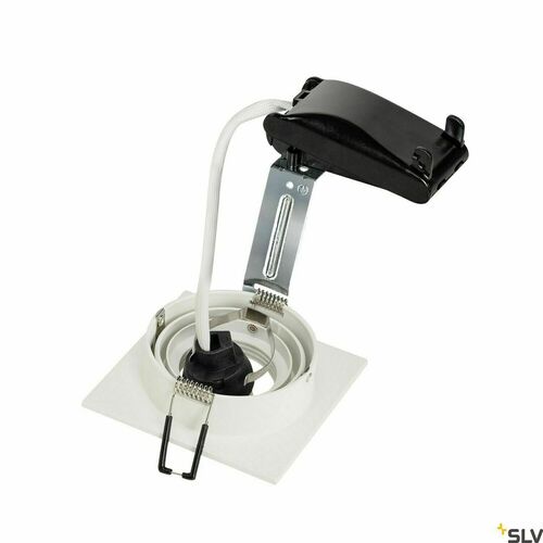 Kontrola Zápustné svítidlo SLV New Tria 1 bílé 50 W GU10 230 V IP20 113511
