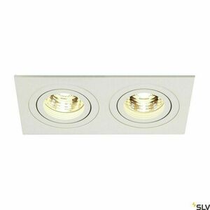 Zapuštěné svítidlo SLV New Tria 2 bílé 2x GU10 50W 113512 2 Zapuštěné svítidlo SLV New Tria 2 bílé 2x GU10 50W 113512 small 2