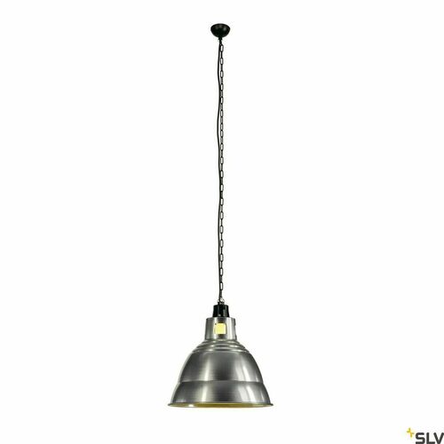 Kontrola Závěsné svítidlo SLV PARA 380 stříbrné 38,5 cm E27 IP20 165358