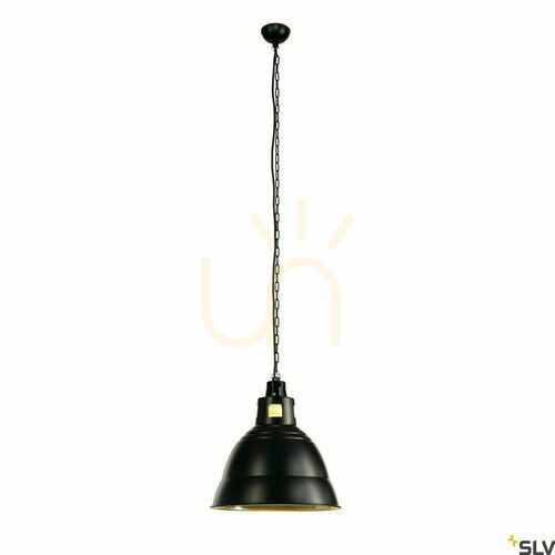 Kontrola Závěsné svítidlo SLV PARA 380 černé hliníkové 38,5 cm 165359