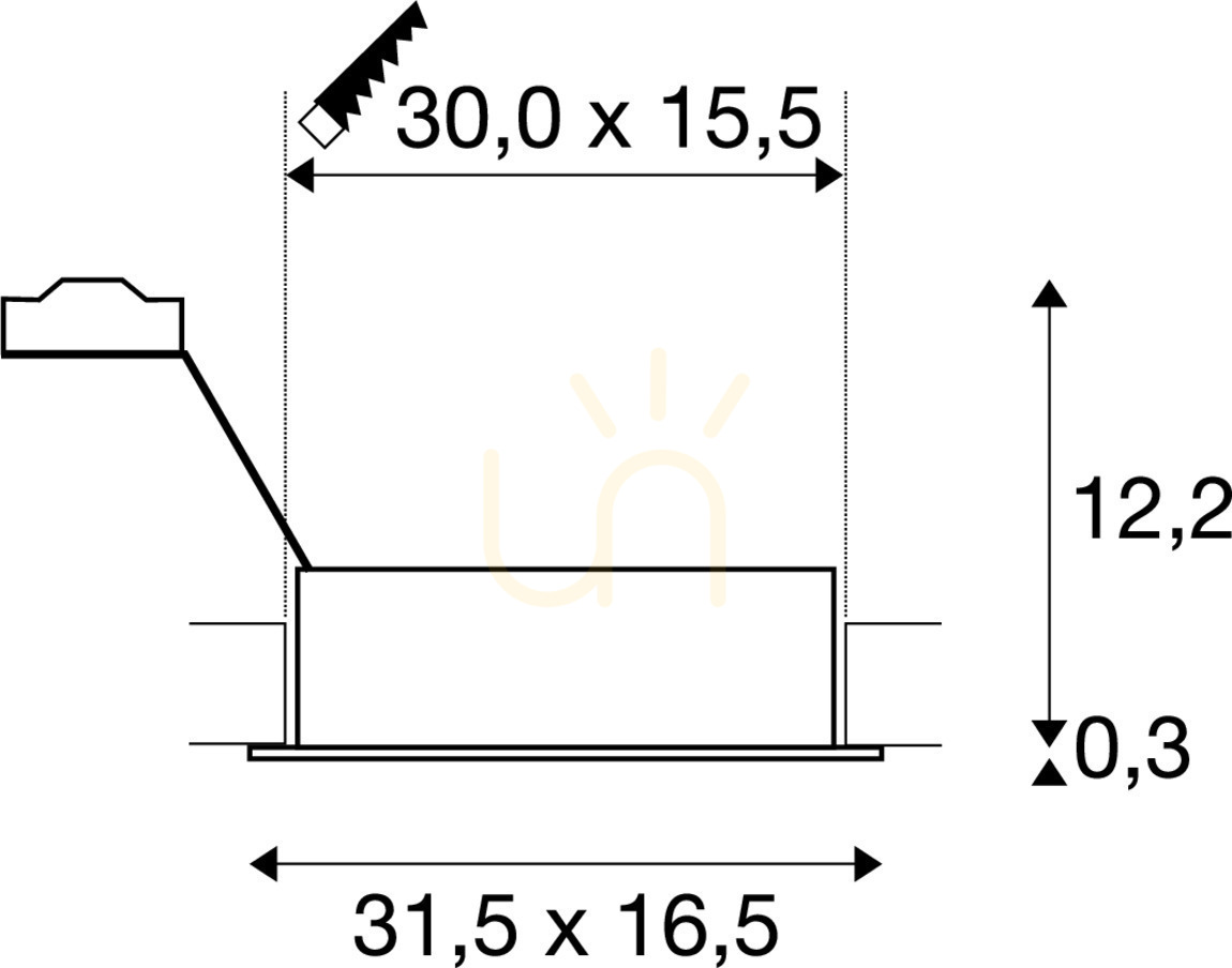 Zobrazit Zápustné svítidlo SLV NEW TRIA 2 ES111 černé 75 W 230 V 113840 Zápustné svítidlo SLV NEW TRIA 2 ES111 černé 75 W 230 V 113840